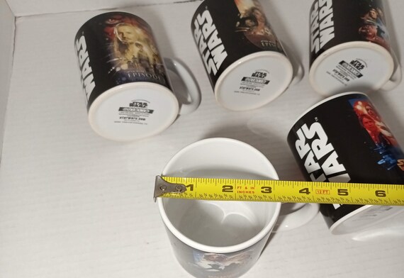 Star Wars Ceramic Mug Set of 5 Star Wars Return of the Jedi