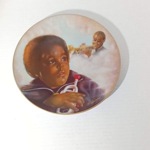 Anthony Sidoni Little Satchmo Commemorative Limited Edition Numbered Plate Artists of the World