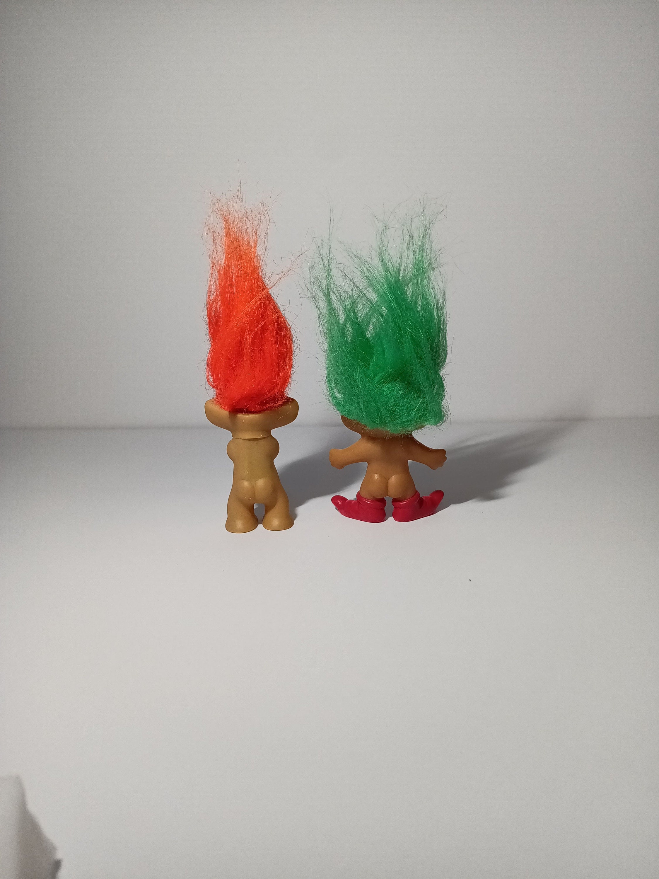 Troll Doll Set of 2 Russ Brand Magic Wish Good Luck Clip On - Etsy
