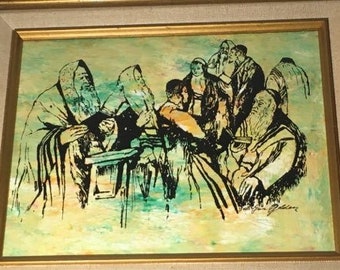 Ira Golden Artwork Framed Serigraph Israel Maryland