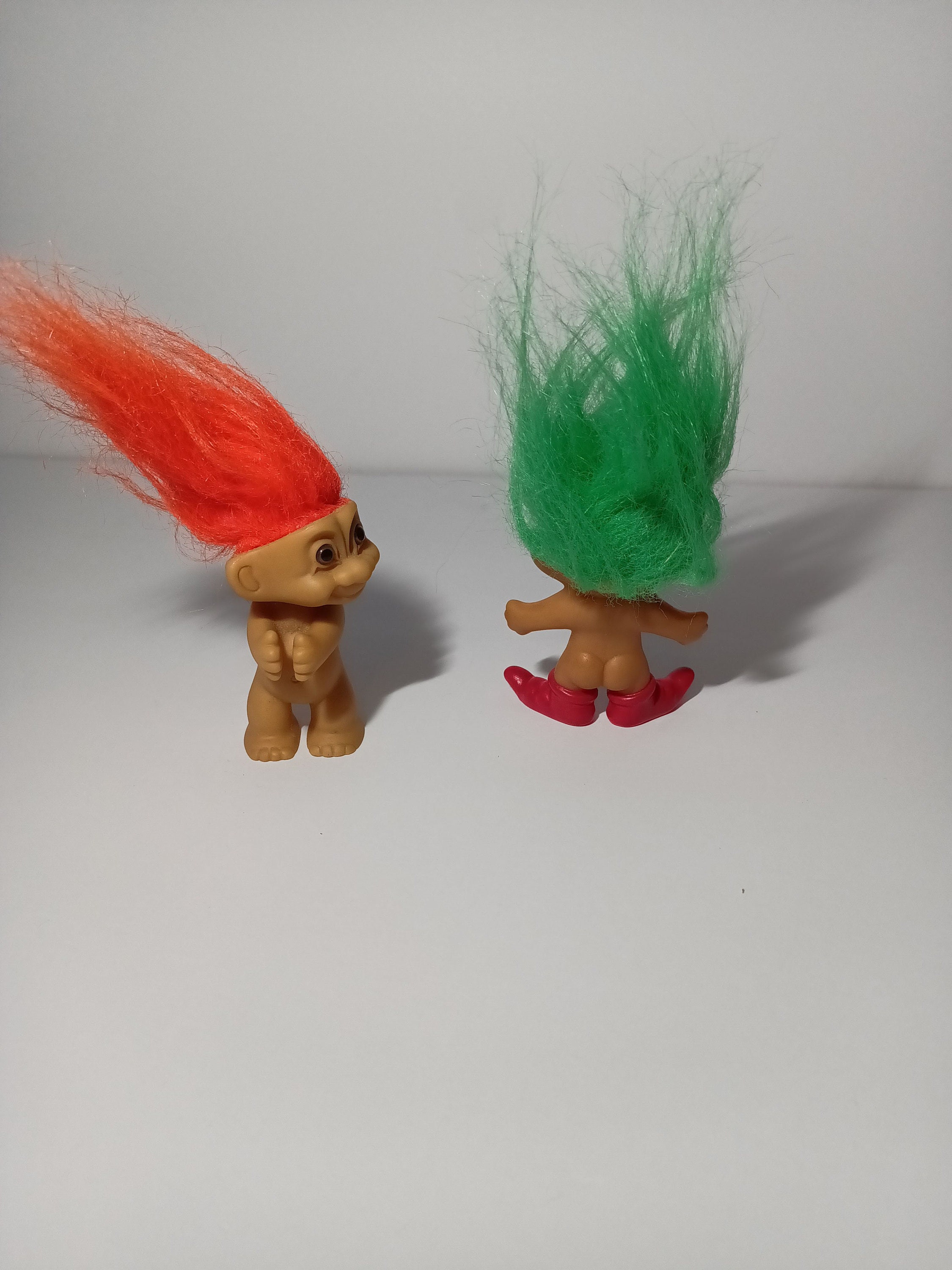 Troll Doll Set of 2 Russ Brand Magic Wish Good Luck Clip On - Etsy