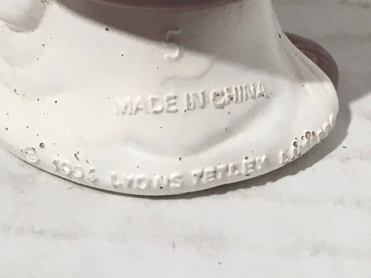 Set of 2 Tetley Tea Figurine 90s Lyons Folk Figures Etsy