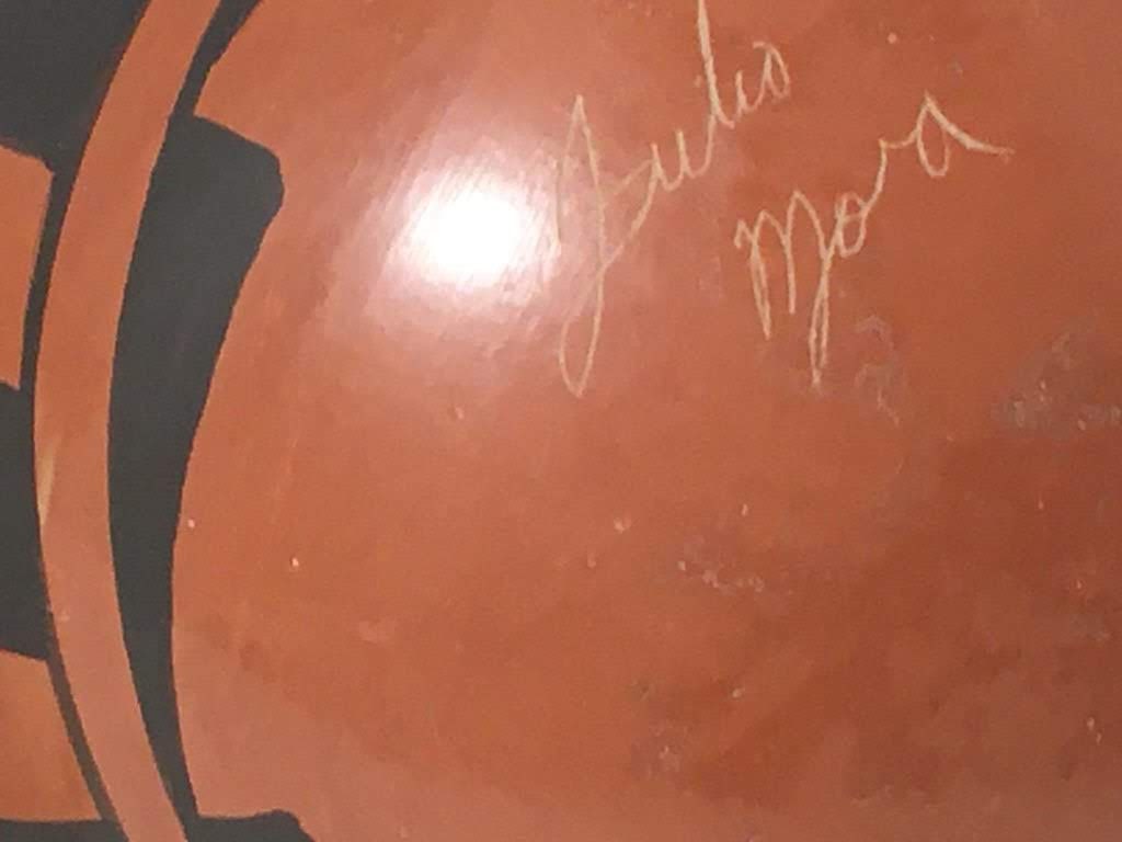 Julio Mora Pottery Stand Mata Ortiz Sandoval Etsy