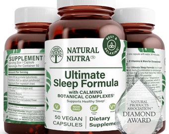 Fórmula Natural Nutra Ultimate para Dormir, Mejora el Bienestar