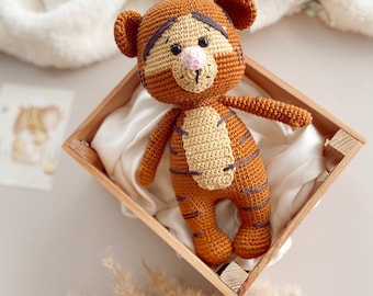 Winnie The Pooh, Amigurumi Winnie The Pooh Tiger,Crochet Tiger,Amigurumi Tigger