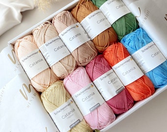 Amigurumi yarn | Schachenmayr Catania Cotton Yarn Colors | Crochet cotton yarn | Catania yarn | Soft cotton yarn | Knitting yarn