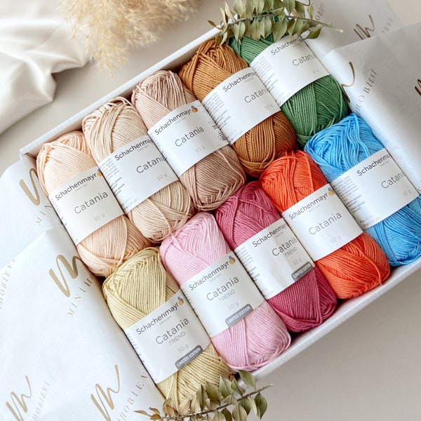 Amigurumi yarn | Schachenmayr Catania Cotton Yarn Colors | Crochet cotton yarn | Catania yarn | Soft cotton yarn | Knitting yarn