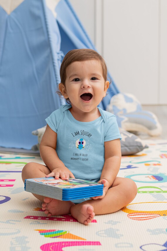 I Am Squishy Finding Nemo Dory Baby Onesie Short Sleeve Disney Children Clothes Etsy