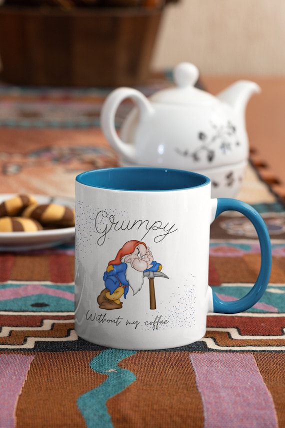 Tasse grincheuse Tasse Disney Tasse à café Tasse Blanche-Neige Tasses  drôles -  France