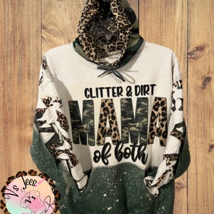 Bleached hoodie; can be other designs!