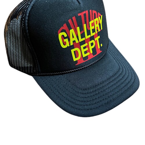 Black Custom Inspired OG Gallery Dept Trucker Hat - Etsy