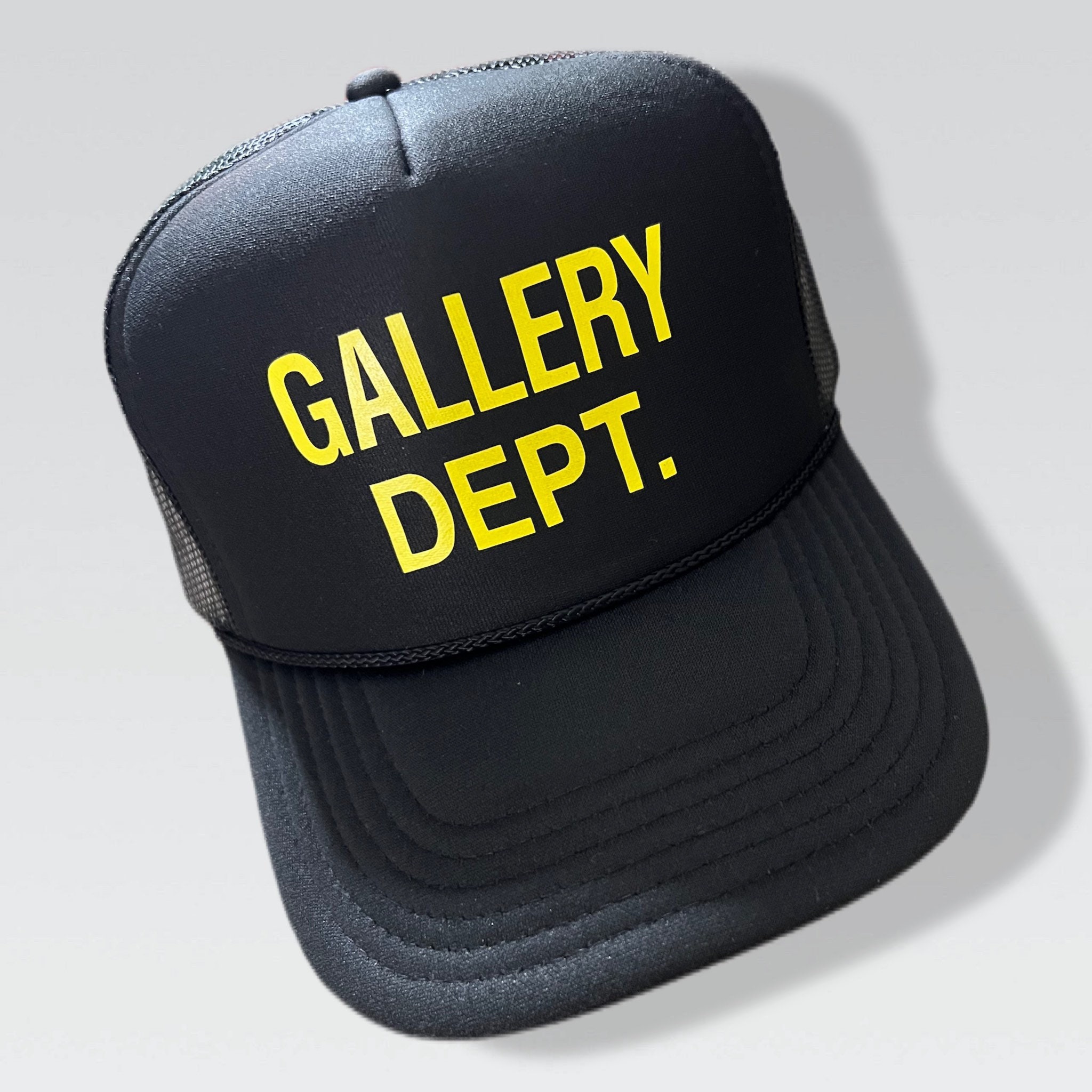 Black Custom Inspired OG Gallery Dept Trucker Hat - Etsy