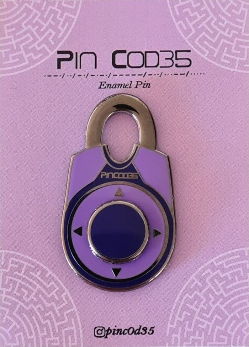 Sliding Padlock Hard Enamel Pin: Escape Room Puzzle - Etsy UK