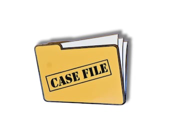 Classeur avec épingles en émail dur, True Crime, Assassiner Mystère, Les Experts, Scène de crime