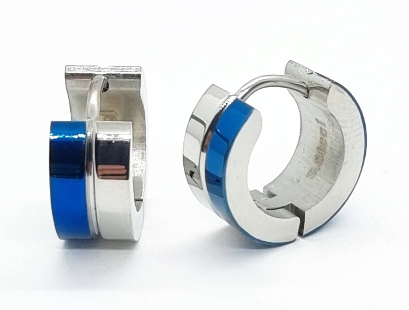 Orecchini A Cerchio In Argento Sterling Da 2 Mm, Perno Per Cartilagine, Perno In Oro, Perni Semplici In Argento, Perni Semplici In Argento, Perni Confetti 0139 - Italia - Foto 3