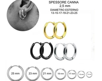 Kit Orecchini Donna Cheriswely, Orecchini A Cerchio, In Acciaio Inox, 30 Mm, Per Orecchini Colorati Kit Per Creare Gioielli