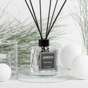 Fresh Decorative Home Fragrance | Reed Diffuser | Artemisia, Bergamot, Musk | Ambiance Scent | Handmade | Scented Diffuser Gift