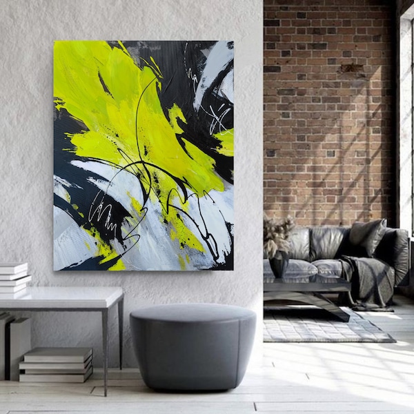 Peinture abstraite, peinture contemporaine,art moderne, décoration murale, peinture originale, tableau peinture