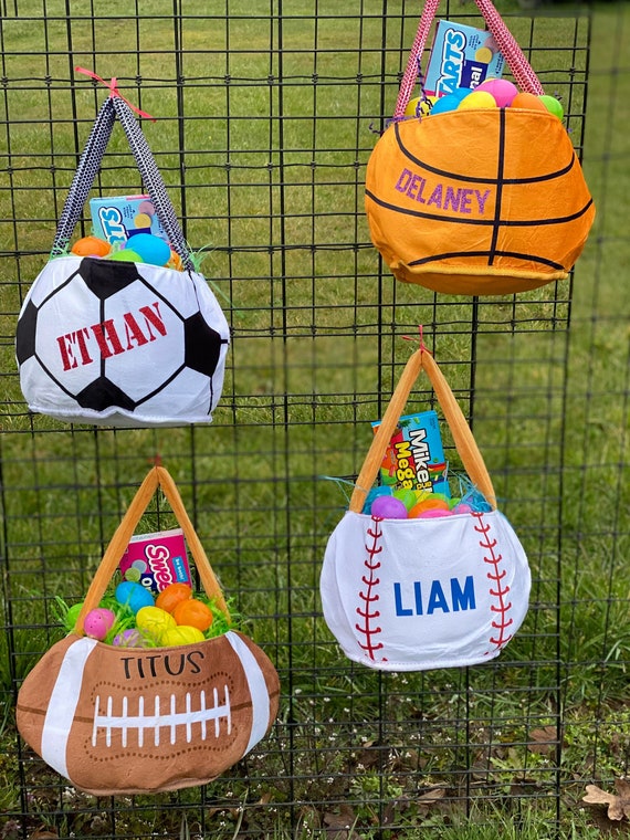 Sports Themed Easter Baskets Etsy