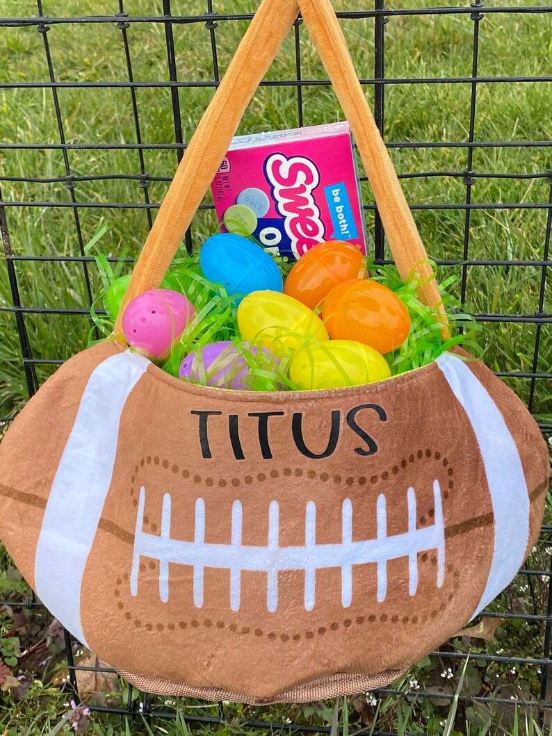 Sports Themed Easter Baskets Etsy