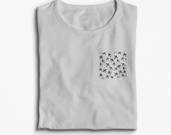 padrão dos planos |T-Shirt | Unissex | Presente | Viajante | Nômade Camiseta | Camiseta | Camiseta | Camiseta de viagem | camiseta | Viagens | camiseta | camiseta da moda