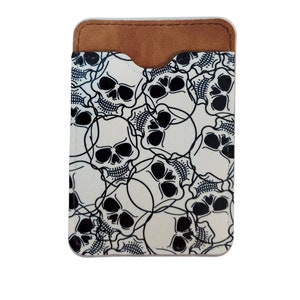 Glow in the Dark Skull card Holder