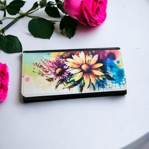 Cartera de mujer de colores girasoles