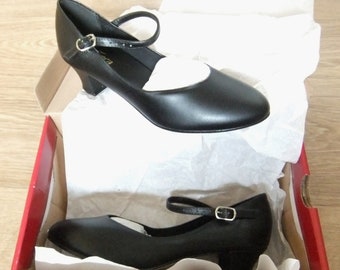 So Danca Character / Dance Shoes, Celine CH50 - Black Size UK 4 - New, boxed, RRP UK52 Pounds