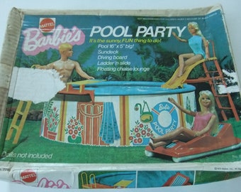 Vintage Barbie Pool - Etsy