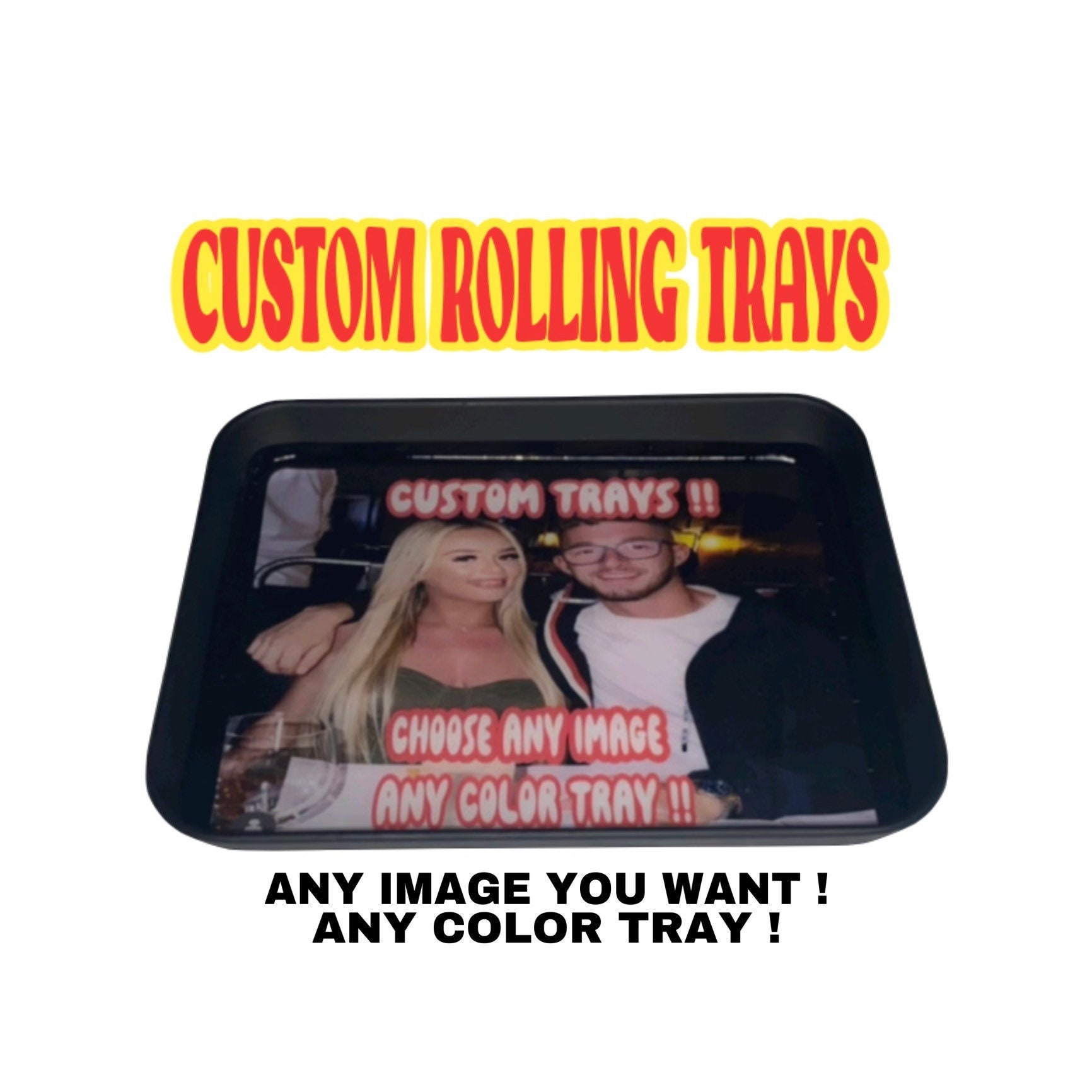 Custom OEM Plate Custom Rolling Trays Logo Printing Rolling Tray - China Custom  Tray and OEM Plate price