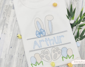 T-shirt Personnalisé Lapin pour enfant - Cadeau d'Anniversaire. Pâques ou autre - T-shirt personnalisé lapin mignon et Original pour garçon