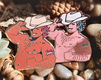 Cowboy Pride Enamel Pin