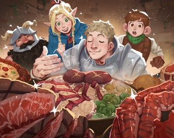 DunMesh Feast 11x17 Print