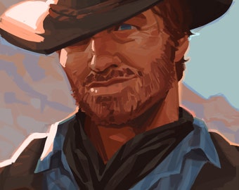 11x17 Arthur Morgan Print
