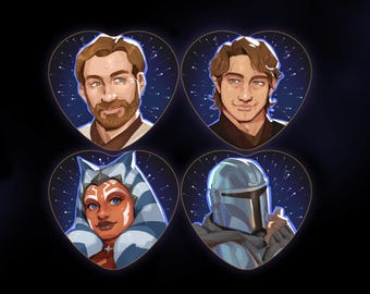 Intergalactic Battle Heart Buttons [NEW]