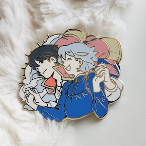 PREORDER: Howl and Sophie Enamel Pin