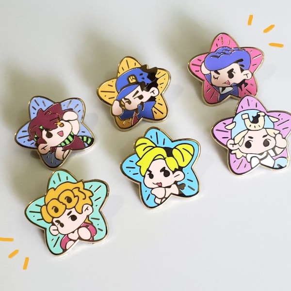 Stars Enamel Pin