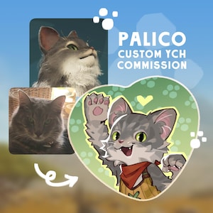 Monster Hunter Palico / Cat Portrait Custom YCH Commission