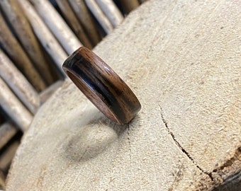 Ebony bentwood ring , wooden ring , engagement ring , wedding ring , mens ring , woman’s ring