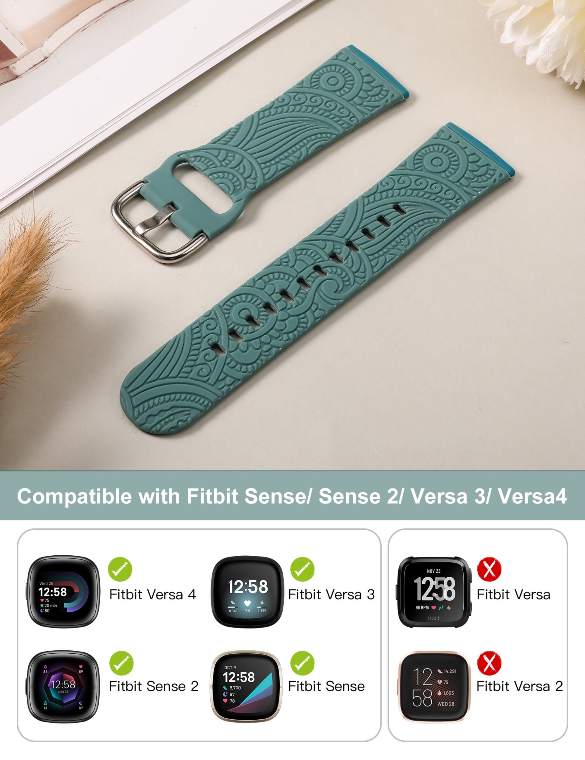 Fitbit store floral bands