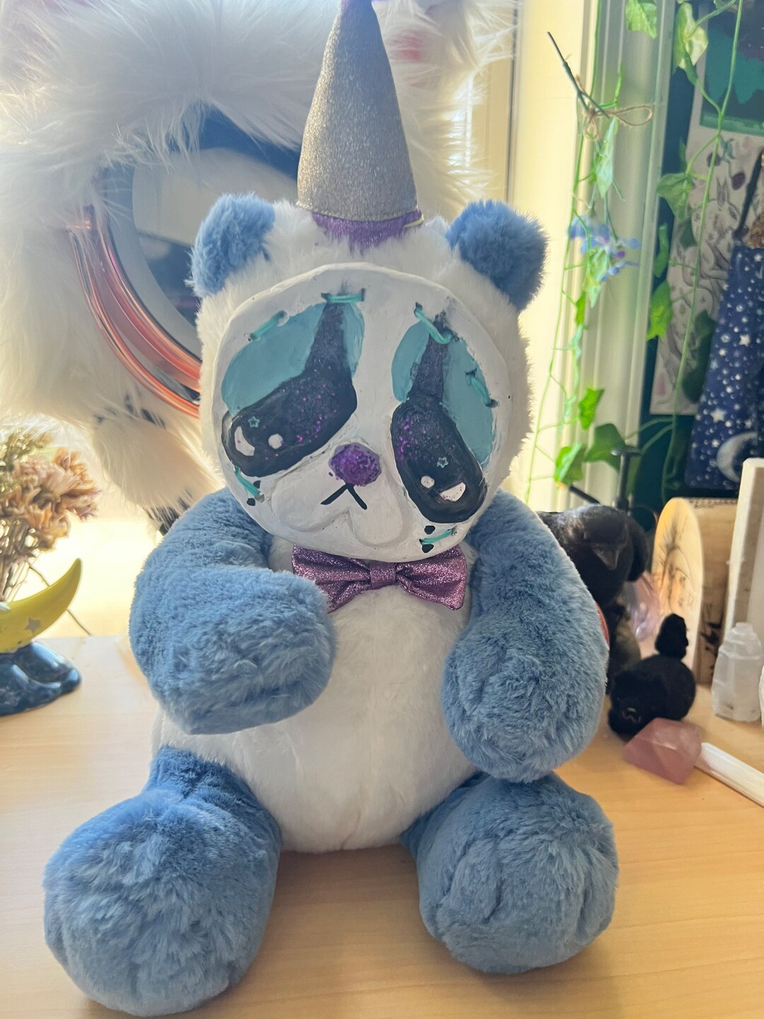 Clay Face Plush Mr.giggles Clown Plush OOAK Plush Etsy