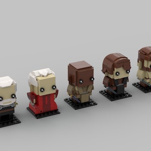 Episode III Gang (5 Sets of Instructions) - Brickheadz MOC Instructions - Star Wars