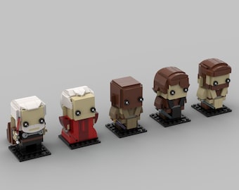 Episode III Gang (5 Sets of Instruction) - Brickheadz MOC Anleitung - Star Wars