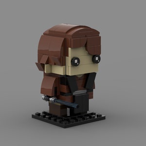 The Chosen One (Anakin) - Brickheadz MOC Instructions - Star Wars