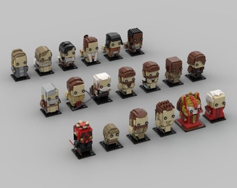 The Whole Gang (19 Anleitungssets) - Brickheadz MOC Anleitung - Star Wars