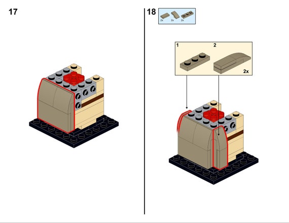 Brickheadz instructions hotsell