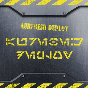 Aurebesh Deploy - Star Wars Font - Descarga instantánea - Uso personal
