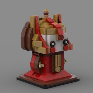 The Young Queen (Queen Amadala aka Padme) - Brickheadz MOC Instructions - Star Wars