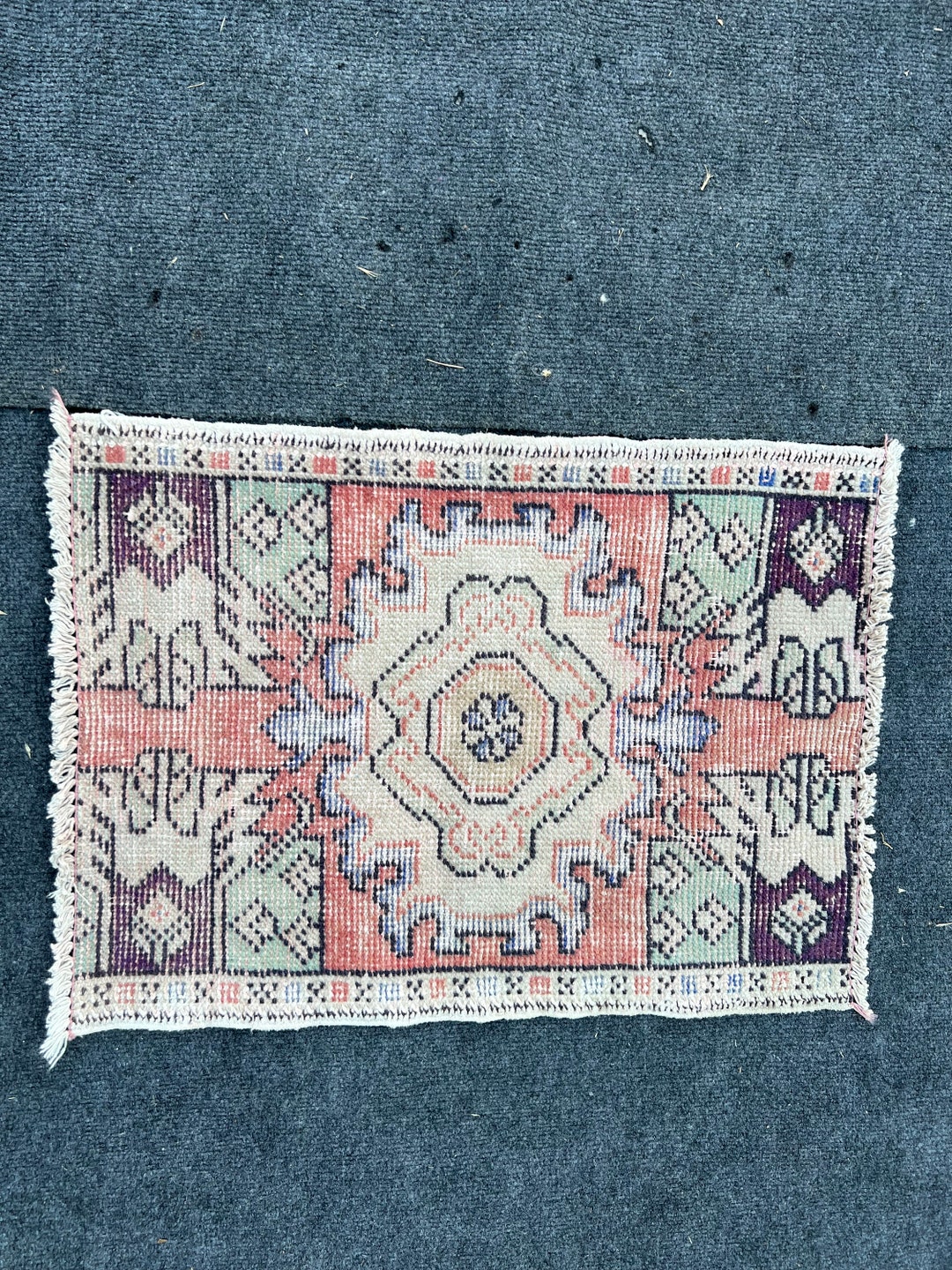 1.6x2 Vintage Mat Rug,red Wool Small Rug,red Bath Mat Rug,door Mat Rug ...