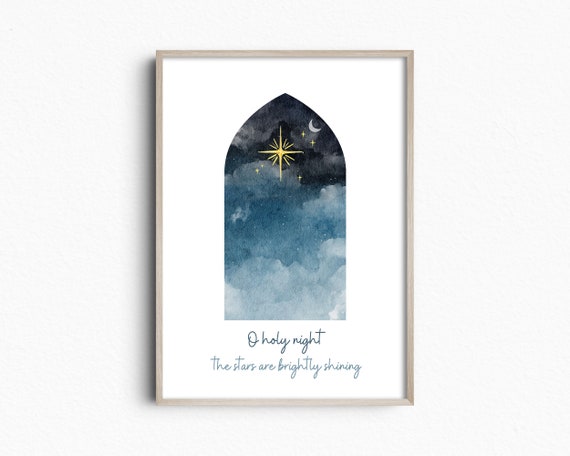 O Holy Night Printable Art